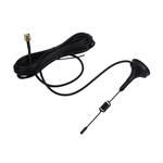 470-510MHz RG174 L=3M SMA公頭公針黑色吸盤(pán)天線——KH1C-470-510-3M