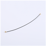 一代IPEX(雙頭)跳線  RG081黑線  線長(zhǎng)50MM——KH-081-TX120-IPEX