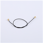 一代IPEX(雙頭)跳線  RG081黑線  線長(zhǎng)50MM——KH-081-TX160-IPEX