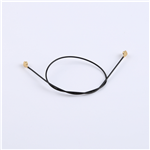 一代IPEX(雙頭)跳線  RG081黑線  線長(zhǎng)50MM——KH-081-TX180-IPEX