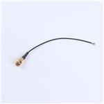 SMA公頭公針轉一代IPEX,RG1.37黑色線,線長140mm——KH-SMAJ-IPEX-RG1.37-B140