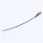 SMA公頭公針轉四代IPEX,RG1.37黑色線,線長120mm——KH-SMAJ-IPEX4-RG1.37-B120