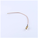 轉(zhuǎn)接線 雙孔法蘭SMA母頭轉(zhuǎn)一代IPEX RG178棕色線——KH-FL2SMAK-IPEX-RG178-160