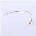 轉(zhuǎn)接線 雙孔法蘭SMA母頭轉(zhuǎn)一代IPEX RG178棕色線——KH-FL2SMAK-IPEX-RG178-200