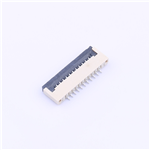 FFC/FPC連接器 > 間距:1mm P數(shù):11P 翻蓋式 下接 >KH-FG1.0-H2.0-11PIN