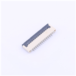 FFC/FPC連接器 > 間距:1mm P數(shù):13P 翻蓋式 下接 >KH-FG1.0-H2.0-13PIN