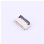 FPC連接器0.5間距-12PIN前插后翻H2.0貼片 >KH-FPC0.5-H2.0SMT-12P-QCHF