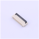 FPC連接器0.5間距-20PIN前插后翻H2.0貼片 >KH-FPC0.5-H2.0SMT-20P-QCHF