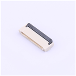 FPC連接器0.5間距-22PIN前插后翻H2.0貼片 >KH-FPC0.5-H2.0SMT-22P-QCHF