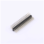 排針 間距:2.54mm 雙排彎針 2x16P KH-2.54PH90-2X16P-L13.8.18.8