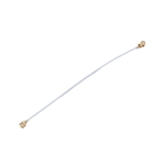 一代IPEX(雙頭)白色跳線,RG081,L=80mm--KH-IPEX-IPEX-RG0.81-WH80