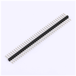 排針 間距:2.54mm 單排臥貼 1x36P KH-2.54PH-1X36P-L13.5-WT